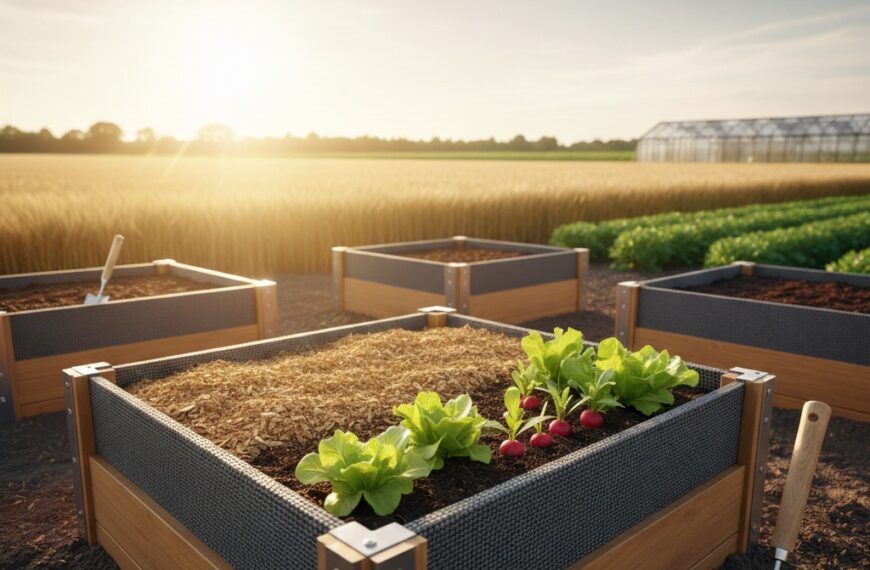 Czym wyłożyć skrzynie na warzywa, żeby drewno nie gniło i warzywa rosły zdrowo